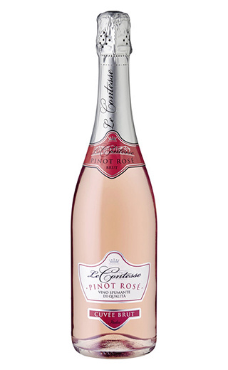 фото игристое вино Le Contesse Pinot Rose Brut 0,75 л