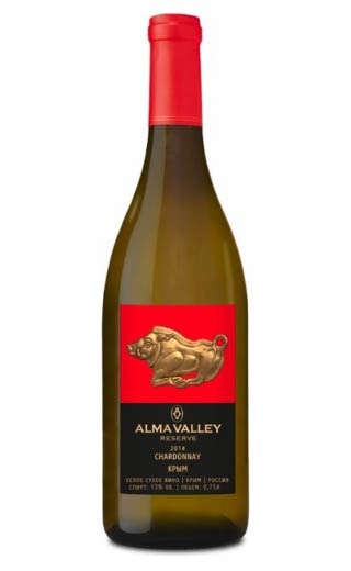 фото вино Alma Valley Chardonnay Reserve 2015 1,5 л