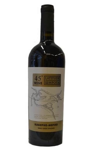 фото вино Wine Latitude 45 Cabernet Merlot 0,75 л