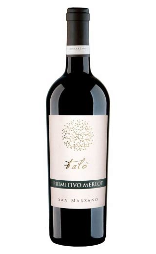 фото вино San Marzano Talo Primitivo Merlot 2016 0,75 л