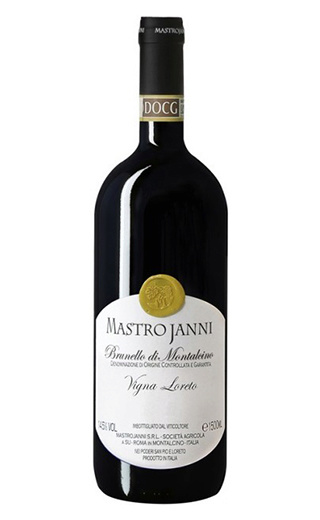 фото вино Mastrojanni Brunello di Montalcino Vigna Loreto 2009 0,75 л