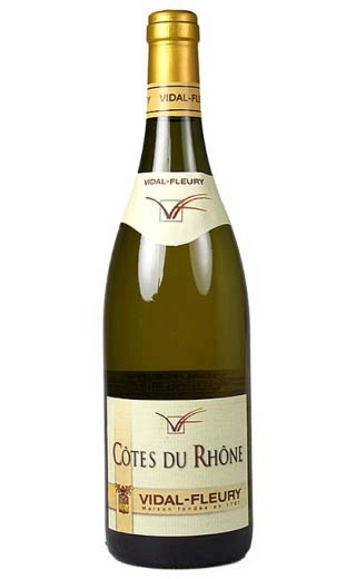 фото вино Vidal Fleury Cotes du Rhone Blanc 2014 0,75 л