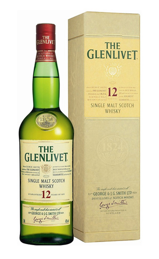 фото виски Glenlivet 12 YO 0,7 л