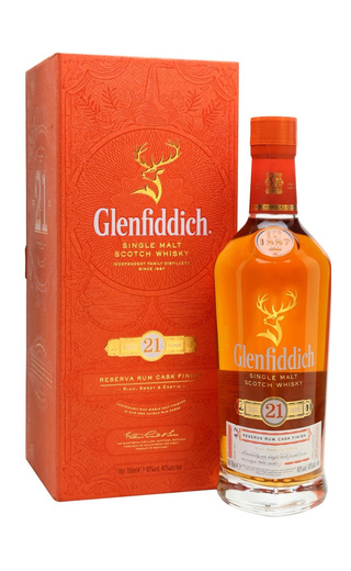 фото виски Glenfiddich 21 Years Old 0,75 л