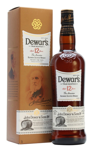 фото виски Dewars 12 Years Old 0,7 л