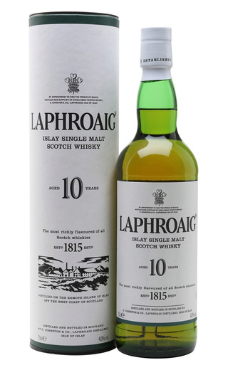 фото виски Laphroaig 10 Years Old 0,7 л