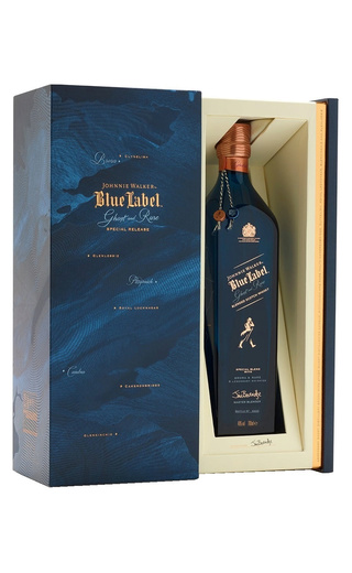 фото виски Johnnie Walker Blue Label Ghost and Rare Brora 0,7 л