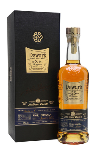 фото виски Dewars 25 Years Old Signatur 0,75 л