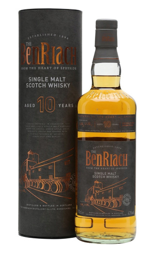 фото виски Benriach 10 years 0,7 л