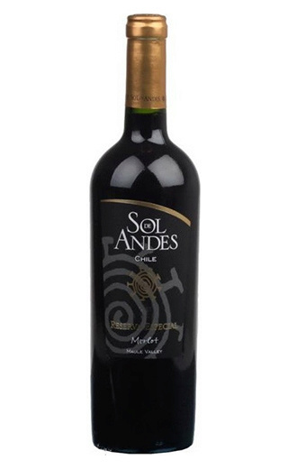 фото вино Santa Camila Sol de Andes Reserva Especial Cabernet Sauvignon 2015 0,75 л