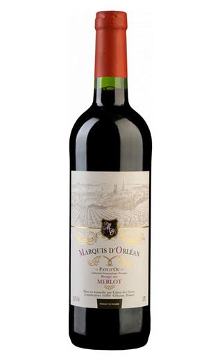 фото вино Marquis d'Orlean Merlot 2016 0,75 л