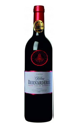 фото вино Chateau Bernarderie Cotes de Bordeaux 2015 0,75 л