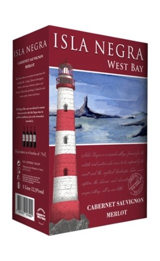 фото вино Isla Negra West Bay Cabernet Sauvignon Merlot 2018 3 л