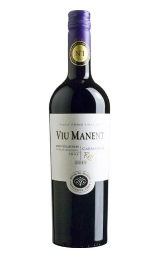 фото вино Viu Manent Estate Collection Reserva Carmenere 2017 0,75 л