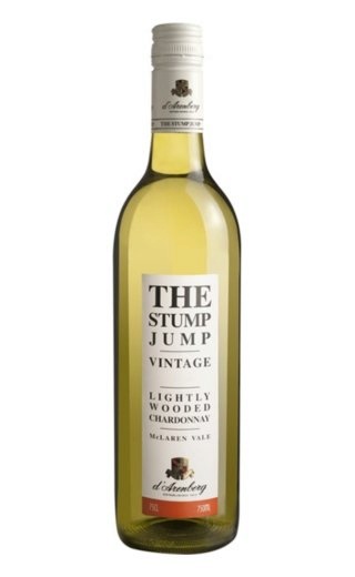 фото вино d'Arenberg The Stump Jump Lightly Wooded Chardonnay 2018 0,75 л