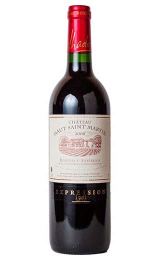 фото вино Milhade Chateau Haut Saint Martin Expression 2015 0,75 л