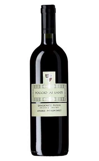 фото вино Poggio Ai Santi Sangiovese Puglia Semi Sweet 0,75 л