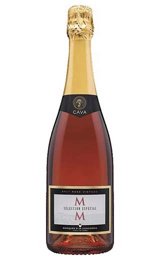 фото кава Marques de la Concordia MM Cava Seleccion Especial Brut Rose 0,75 л