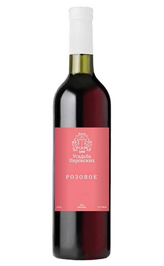 фото вино Usadba Perovskih Winery Cabernet Sauvignon Rose 2016 0,75 л