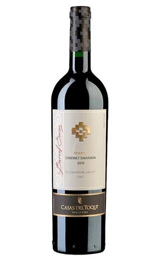 фото вино Casas del Toqui Cabernet Sauvignon Reserva Barrel Series 2015 0,75 л