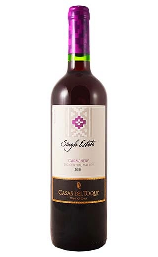 фото вино Casas del Toqui Carmenere Single Estate 2017 0,75 л