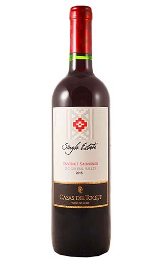 фото вино Casas del Toqui Cabernet Sauvignon Single Estate 2017 0,75 л