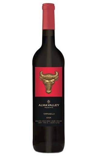 фото вино Alma Valley Tempranillo Reserve 2014 0,75 л