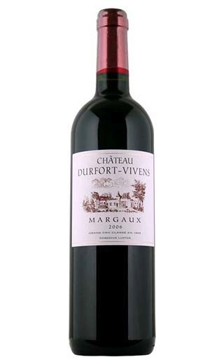 фото вино Lucien Lurton & Fils Chateau Durfort-Vivens Margaux 2-e Grand Cru Classe 2006 0,75 л