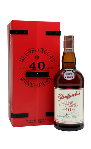 фото виски Glenfarclas 40 YO 0,7 л