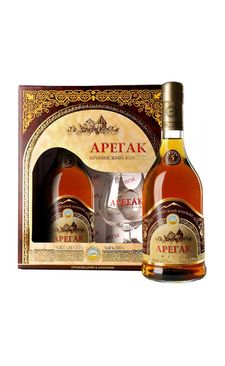 фото коньяк Aregak 5 Years 0,5 л