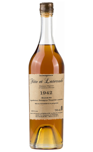 фото арманьяк Fitte Et Laterrade Armagnac Tenareze 1942 0,7 л