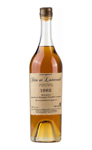 фото арманьяк Fitte Et Laterrade Armagnac Tenareze 1962 0,7 л