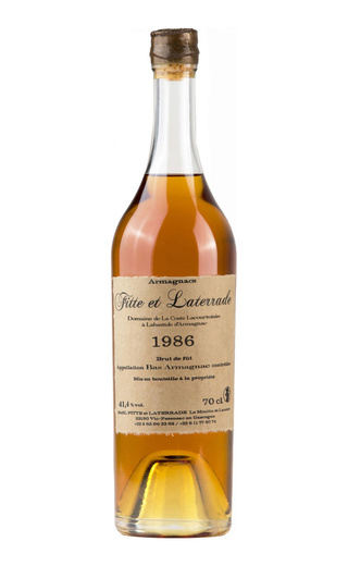 фото арманьяк Fitte Et Laterrade Bas Armagnac 1986 0,7 л