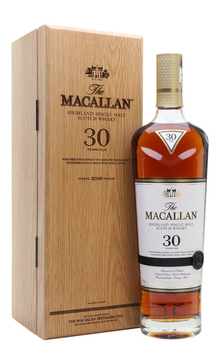 фото виски Macallan Sherry Oak 30 Years Old 0,7 л