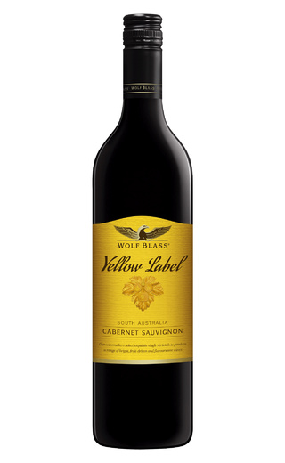 фото вино Wolf Blass Yellow Label Cabernet Sauvignon 2016 0,75 л