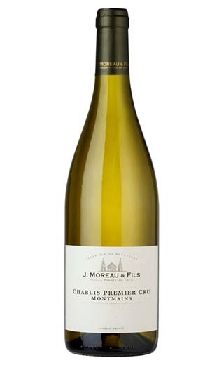 фото вино J.Moreau & Fils Chablis Premier Cru Montmains 2017 0,75 л