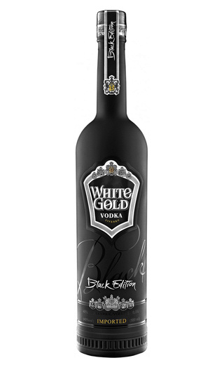 фото водка White Gold Black Edition 0,5 л