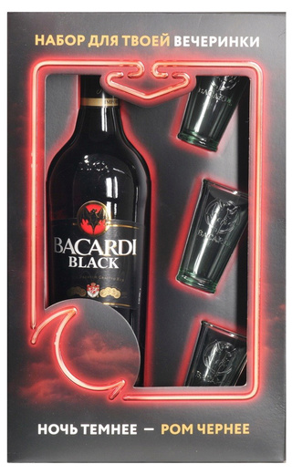 фото ром Bacardi Black 0,75 л