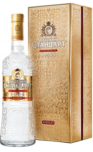 фото водка Russian Standard Gold 0,5 л