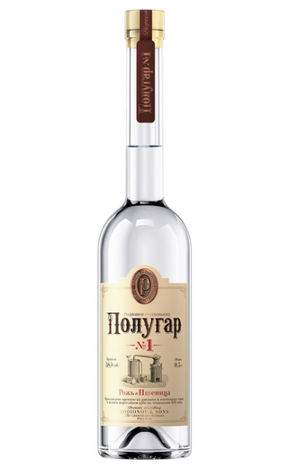 фото водка Polugar №1 Rye & Wheat 0,5 л