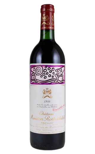 фото вино Chateau Mouton Rothschild Pauillac 1988 0,75 л