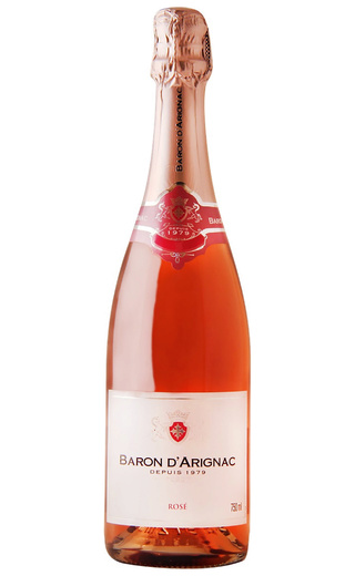 фото игристое вино Baron d'Arignac Rose Demi Sec 0,75 л