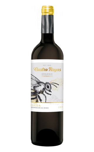 фото органическое вино Cuatro Rayas Tempranillo Roble Organic Rueda 2018 0,75 л