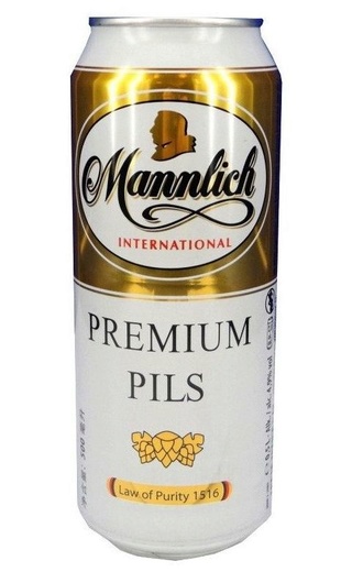 фото пиво Mannlich International Premium Pils Karlsberg Brauerei 0,5 л