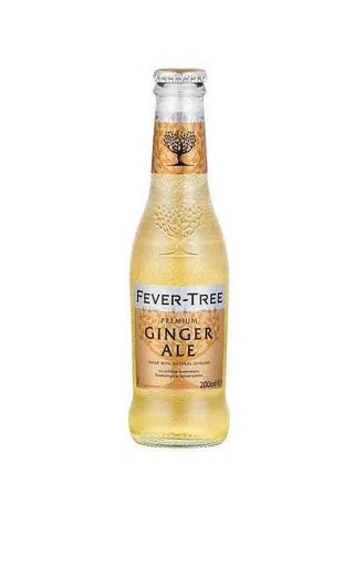 фото тоник Fever Tree Premium Ginger Ale 24 шт. 0,2 л