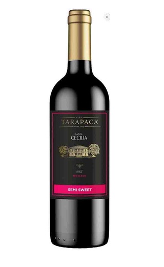 фото вино Tarapaca Santa Cecilia Semi Sweet Red 2017 0,75 л