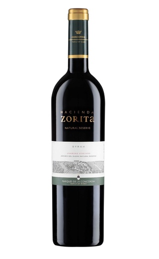 фото вино Marques De La Concordia Hacienda Zorita Natural Reserve Syrah 2015 0,75 л