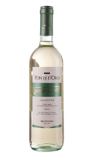 фото вино Ruffino Ponte d`Oro Galestro 2014 0,75 л