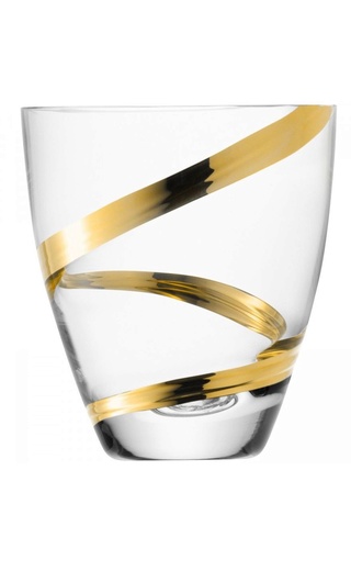 фото LSA International Malika Grand Tumbler Gold Spiral 2 шт. 0,3 л