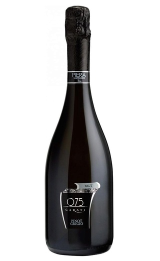 фото игристое вино Piera Martellozzo 075 Carati Pinot Grigio Spumante Brut 0,75 л